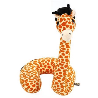 หมอนรองคอ 2 IN 1 LIVING STYLE GIRAFFE สีน้ำตาล หมอนกอด