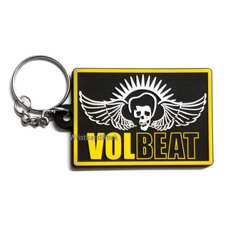 VOLBEAT พวงกุญแจ ยาง พรีเมี่ยม  พังค์ แทรช ร็อค 2-3 วันรับของ VBT369