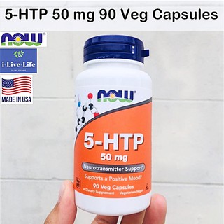 5-HTP 50 mg 90 Veg Capsules - Now Foods