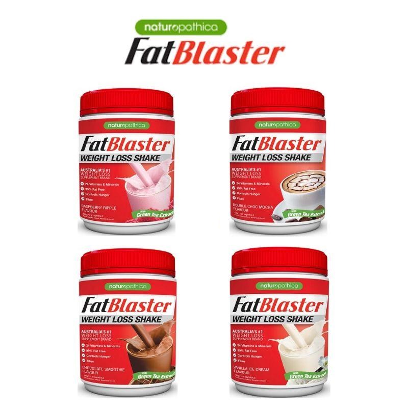 FatBlaster Weight Loss Shake 30% Less Sugar 430g Low calorie Milkshake เชคลดน้ำหนัก ลดน้ำตาลลง 30% อ