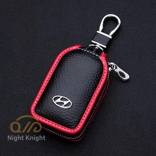 เคสกุญแจรีโมทรถยนต์ แบบหนัง สําหรับ Hyundai Ioniq Elantra Tucson Reina Santa fe Kona Accent IX35 i10 i20 i30 HB20 IX25 IX45