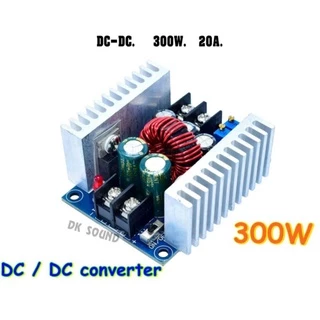 DC-DC 20A 300W Power ModuleDC 6-40V to 1.2-35 VDC continuously adjustable(Step-down) สเต็ปดาว 300w 20A