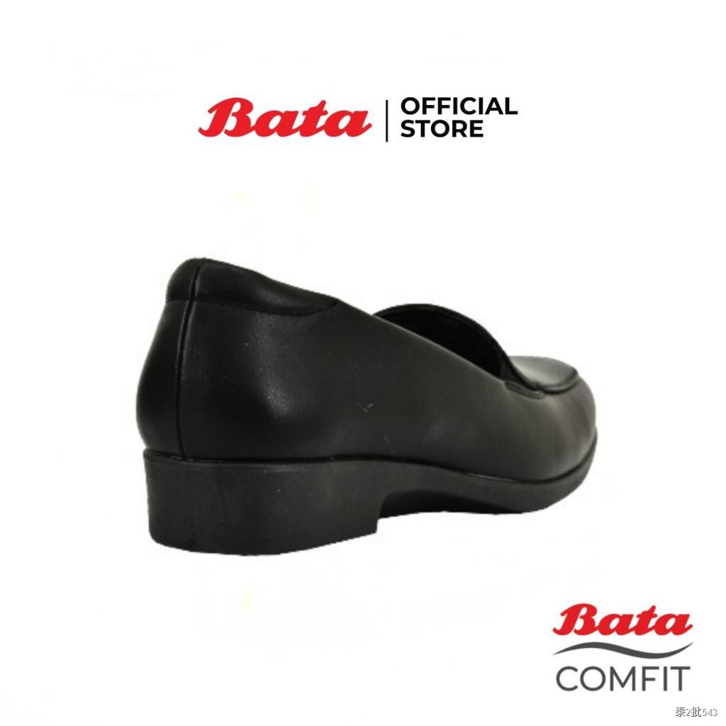 Bata COMFIT รองเท้าลำลอง รองเท้าคัทชู DRESS แบบสวม สีดำ รหัส 6516673