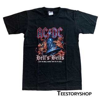 เสื้อยืดผ้าฝ้ายพรีเมี่ยม【HOT SALE】เสื้อวงดนตรี ACDC ผ้านิ่ม สุดชิค แฟนๆเสื้อวินเทจ oversized ห้ามพลาด