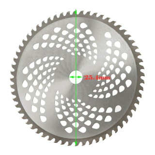 ใบมีดตัดหญ้า ใบวงเดือน ใบเลื่อยวงเดือน ใบตัดหญ้าวงเดือน 10 นิ้ว 40 ฟัน ติดเล็บ (gr)