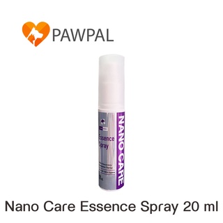 Nano Care Spray 20 ml, 50 ml Exp.7/2023 Essence สเปรย์ นาโน แคร์ พ่นใส่แผล แผลสด แผลเรื้อรัง ช่องปาก ยีสต์ แบคทีเรีย สัตว์เลี้ยง สุนัข แมว กระต่าย dog cat exotic wound