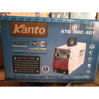 KANTO ตู้เชื่อม inverter ขนาด 400 แอมป์ เต็มๆ KANTO KTB-ARC-401 รับประกัน1ปี KANTO แท้ 100% ตู้สีขาว