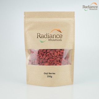 Goji Berries 250g, Radiance Wholefoods