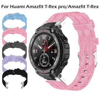 สายนาฬิกาข้อมือไนล่อนสําหรับ Huami Amazfit T - Rex Pro / Amazfit T - Rex Pro