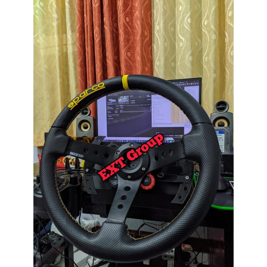 Logitech G25 G27 G29 G920 G923 HUB Adaptor to หลังการขายล้อ Stir Racing