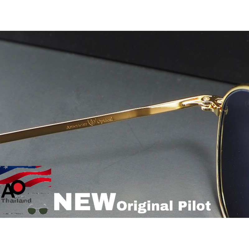 แว่นตาAO Eyewear แท้ % รุ่น Pilot Made in USA. ตัวที่นักบินทั่วโลกนิยมใช้มากที่สุดในโลก เลนส์กระจกSkymasterคุณภาพสูง