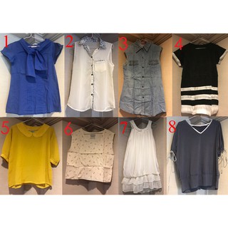 เสื้อผ้า แฟชั่น ราคา 30.- ทุกตัว ***4 ตัว 100.- ***(มือสอง)