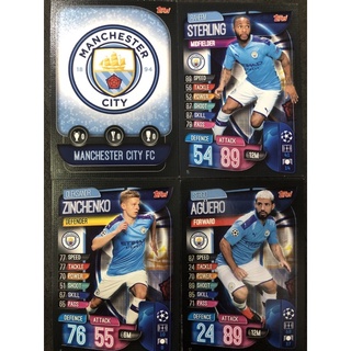 Topps Match Attax 2019-2020 Manchester City