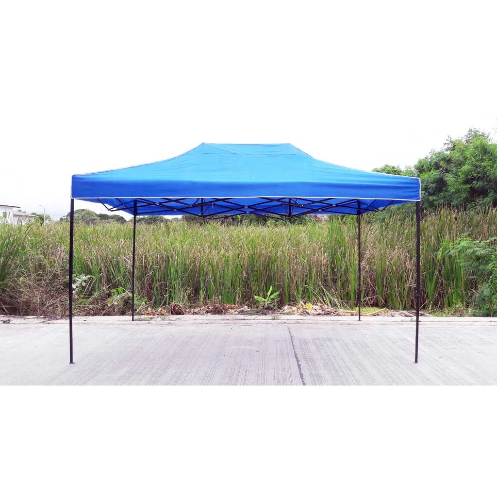 เต็นท์จอดรถพับได้ 3x4.5m สีน้ำเงิน 900D