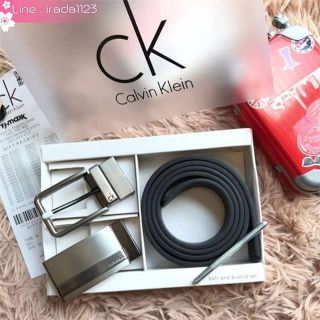 CALVIN KLEIN BELT AND BUCKLE 2 IN 1 ของแท้ ราคาถูก