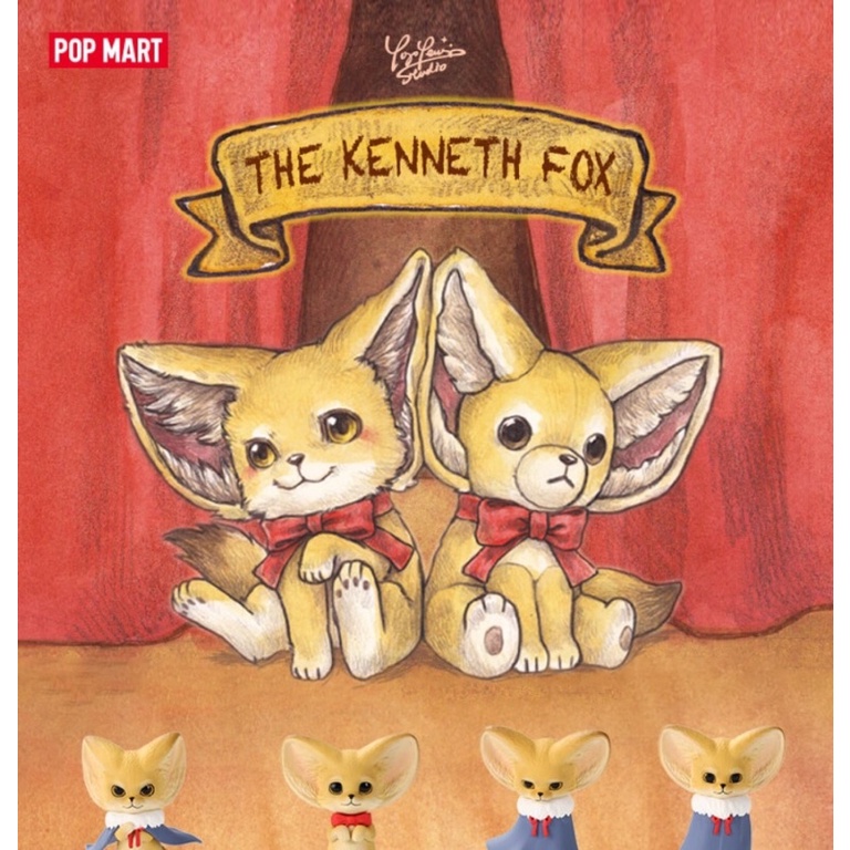 พร้อมส่ง ใหม่ ของแท้ The Kenneth Fox Series By YoYo Yeung x POP MART