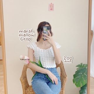 marshmallow crop|เสื้อครอปสุดน่ารัก