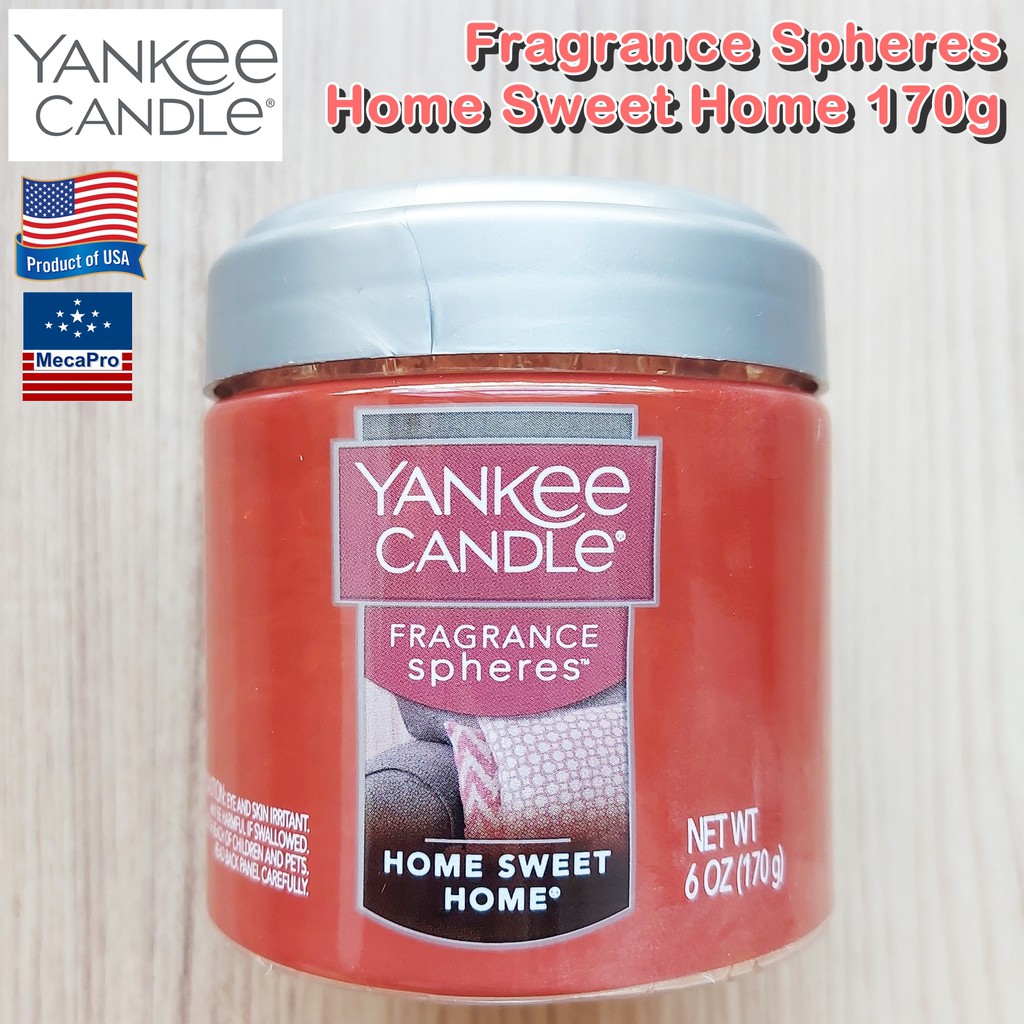 Yankee Candle® Fragrance Spheres Home Sweet Home 170g น้ำหอม ปรับอากาศ ภายในบ้าน ห้องนอน ตู้เสื้อผ้า ห้องน้ำ