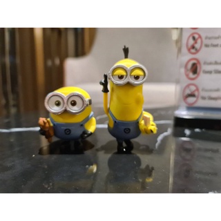 โมเดลมินเนี่ยน Minions ของแท้ Bob อุ้มหมี สจ๊วตกินกล้วย