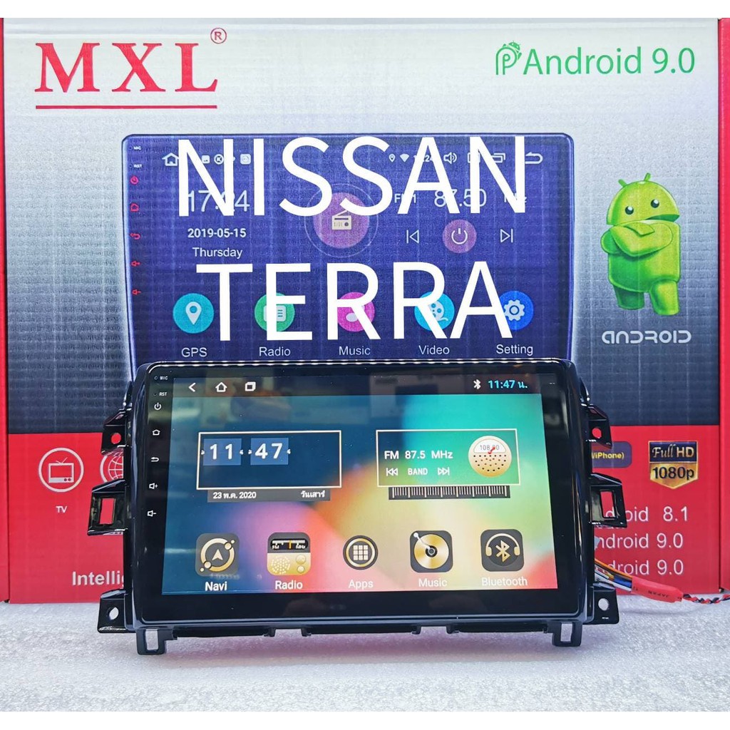 จอ Android ตรงรุ่น Nissan Terra​ ใหม่ล่าสุด จอ​10นิ้ว ยี่ห้อMXL