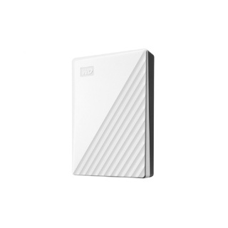 (ลุ้นรับกระบอกน้ำ WD มูลค่า 159 บาท)Western Digital HDD 2 TB External Harddisk ฮาร์ดดิสพกพา รุ่น My Passport 2019 ,WHITE ,2TB, USB 3.0