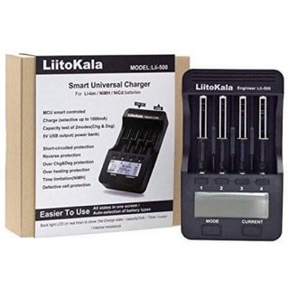 เครื่องชาร์จอัจรินะ Liitokala Lii-500 (Fullset มีสายชาร์ในรถ)