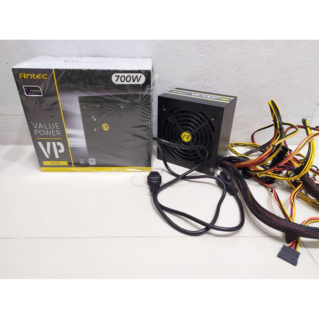 PSU ANTEC 700W VP700P PLUS 80 PLUS Power Supply (ุอุปกรณ์จ่ายไฟ) พาวเวอร์ซัพพลาย