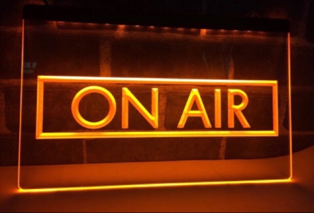 ป้ายไฟนีออน LED ป้ายคริลิค "ON AIR" พร้อมส่ง‼️