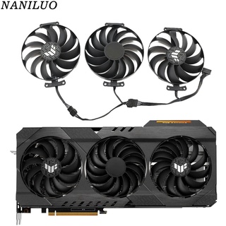 7PIN T129215SU 6800XT GPU FAN For ASUS Radeon RX 6950XT 6900XT 6800 6700 XT TUF OC GAMING Graphic Card Cooling Fans