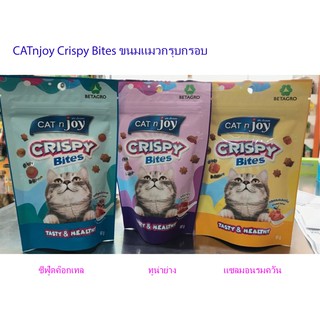 CATnjoy Crispy Bites ขนมแมวกรุบกรอบ