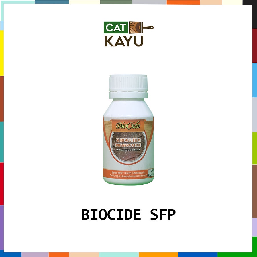 Kayu Biocide SFP พื้นผิวไม้ Cupboard Anti-Fungal ยาเก็บรักษาฟิล์ม 100g