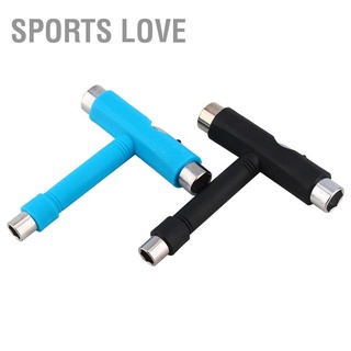 Sports Love เครื่องมือประแจ All In 1 Key T สําหรับปรับสเก็ตบอร์ด