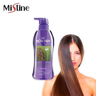 Mistine Homnin Hair Care shampoo 400ml. มิสทิน หอมนิล แชมพูสระผม ยาสระผม