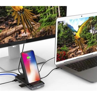 HyperDrive 7.5W Wireless Charger USB-C Hub