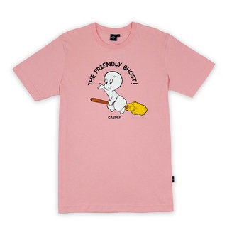 เสื้อยืดผ้าฝ้ายพิมพ์ลายขายดี Universal Studios Men Casper The Friendly Ghost  T-Shirt - เสื้อผู้ชายยูนิเวอร์แซล สตูดิโอ