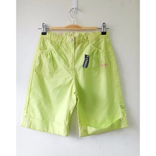 Short Pants กางเกงขาสั้น แบรนด์ Ohoo มีกระดุมปรับเอว ไซด์ 10-12 ขวบ