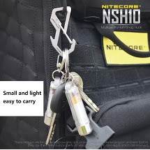 พร้อมส่ง Nitecore NSH10 Multi-ใช้ไทเทเนียม Snap Hook - รูปที่ 3