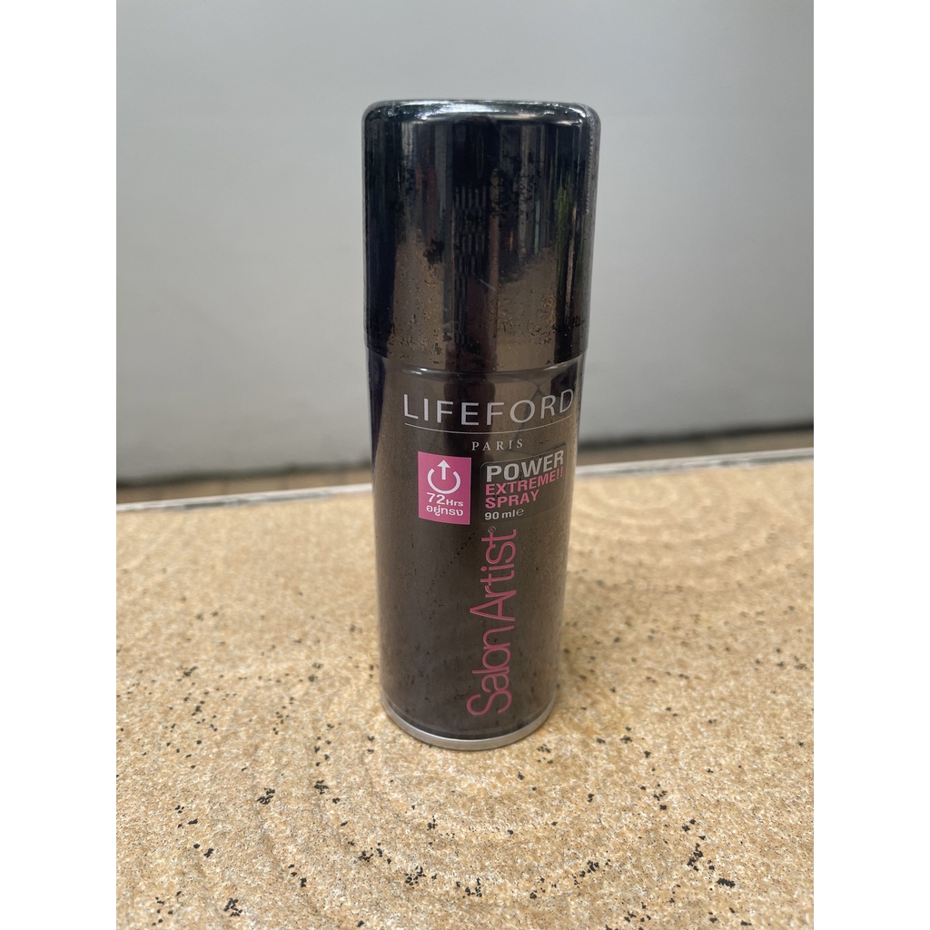 ขนาดพกพา(90 ml.)สเปรย์ฝุ่น (สินค้าใหม่แท้) ไลฟ์ฟอร์ด ปารีส ซาลอน อาร์ตติสท์ พาวเวอร์ เอ็กซ์ตรีม สเปรย์