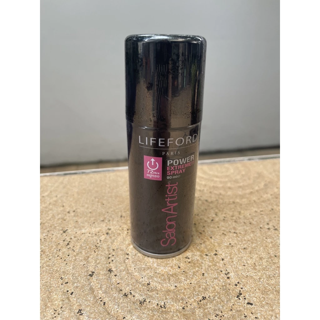 ขนาดพกพา(90 ml.)สเปรย์ฝุ่น (สินค้าใหม่แท้) ไลฟ์ฟอร์ด ปารีส ซาลอน อาร์ตติสท์ พาวเวอร์ เอ็กซ์ตรีม สเปรย์