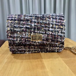 New กระเป๋าFlapbag ผ้าทวีต Rare Item  ✨