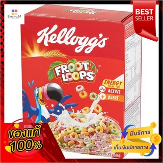 เคลล็อกส์ ฟรูตลูปส์ 25 กรัมKELLOGGS FROOT LOOPS 25 G