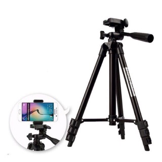 ขาตั้งกล้อง Tripod รุ่น TF-3120 แถมฟรีตัวหนีบมือถือ