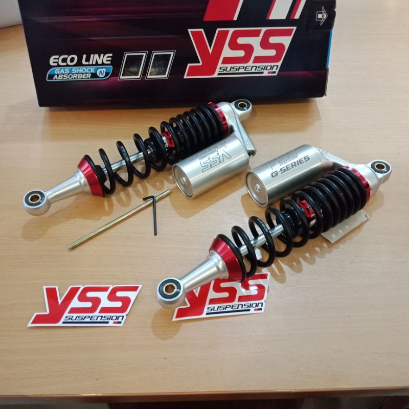 โช้คหลัง(YSS)G-SERIES HO\WAVE110I/125I'13(320mm)สีดำ/ดำBLACK/BLACKรหัสสินค้า:RC320-320T-76-889รหัสบา