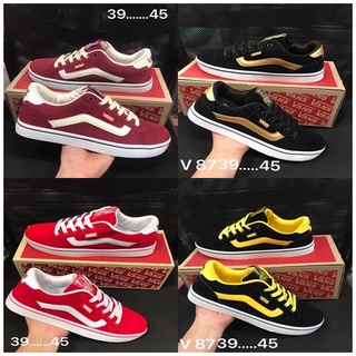 รองเท้าผ้าใบ 🔥รองเท้า OLD SKOOL Size:39-45 (4 สี)  ชายและหญิง กระชับเท้า นุ่ม เบา🔥