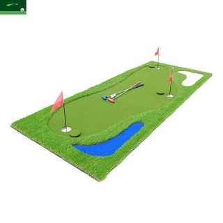 FunGreen กอล์ฟในร่มเกมสนุกมินิพัตกรีน Golf putting green 3RJM