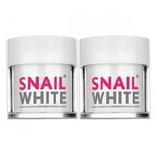 Snail White Cream สเนลไวท์ ครีม 50 ml.  2 กระปุก