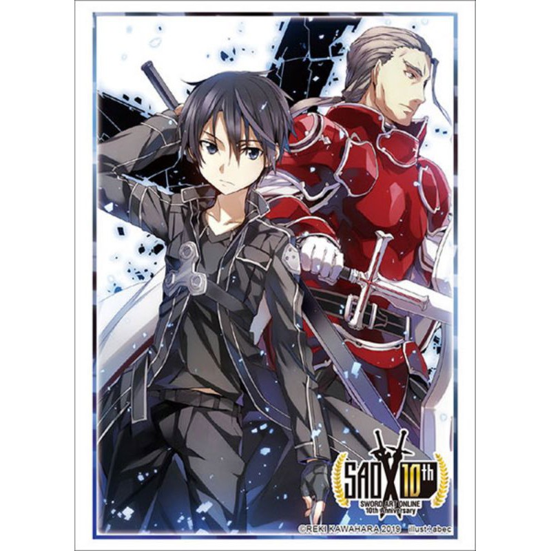 Bushiroad Sleeve Collection High Grade Sword Art Online Early and Late Kirito &amp; Heathcliff
