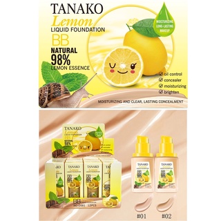 TANAKO LEMON BB CREAM บีบีครีม เลมอน บีบีครีมปกปิดริ้วรอย