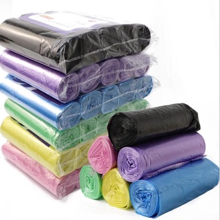 ถุงขยะสีดำ พกพา 100 ใบ (1 แพ็ค มี 5 ม้วน) ขนาด 45×55CM