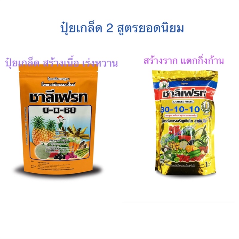 ปุ๋ยเกล็ดชาลีเฟรท(2สูตรยอดนิยม)